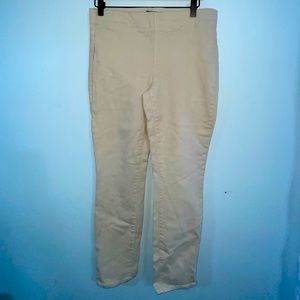 NYDJ Light Tan Skinny Ankle Pull-On Jeans Size 4